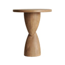 Mesa auxiliar de madera de mango en color marrón RISCLE