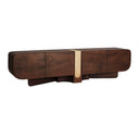Mueble de TV de madera de mango en color marrón BRAINE