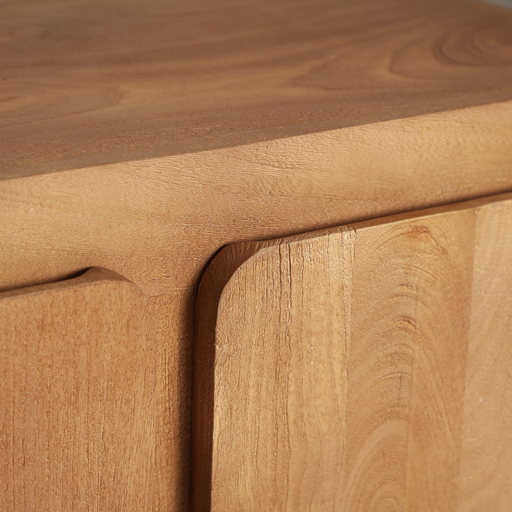Mueble de TV de madera de mango en color marrón HAVRE