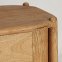 Aparador de madera de mango en color marrón claro CROUY