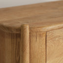 Aparador de madera de mango en color marrón claro CROUY