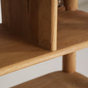 Estantería de madera de mango en color marrón claro CROUY