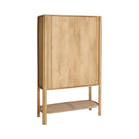 Armario de madera de mango en color marrón claro CROUY