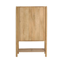 Armario de madera de mango en color marrón claro CROUY