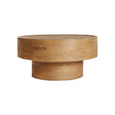 Mesa de centro de madera de mango en color marrón claro HAVRE