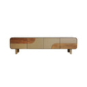 Mueble de TV de madera dm en color topo IZAGRE