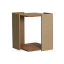 Mesa auxiliar de madera dm en color topo IZAGRE