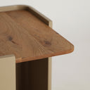 Mesa auxiliar de madera dm en color topo IZAGRE