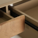 Consola de madera dm en color topo IZAGRE