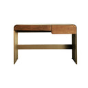 Consola de madera dm en color topo IZAGRE