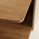 Mesa de centro de madera dm en color topo IZAGRE