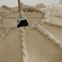 Lámpara de techo de yute en color beige EVREUX 58x28 cm