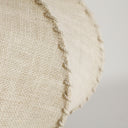 Lámpara de techo de yute en color beige EVREUX 58x28 cm