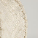 Lámpara de techo de yute en color beige EVREUX 30x63 cm