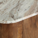 Mueble de TV de madera de mango en color marrón DROUX