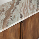 Mueble de TV de madera de mango en color marrón DROUX