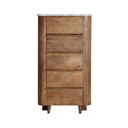 Cómoda de madera de mango en color marrón DROUX