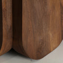 Mesa de comedor de madera de mango en color marrón DROUX