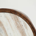 Mesa auxiliar de madera de mango en color marrón DROUX