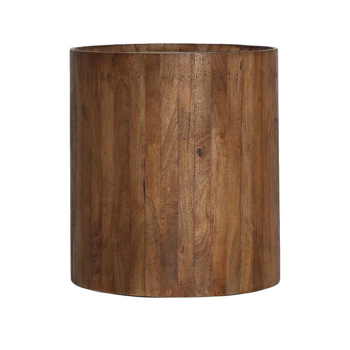 Mesa auxiliar de madera de mango en color marrón DROUX