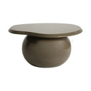 Mesa de centro de madera dm en color verde CHAILLAC