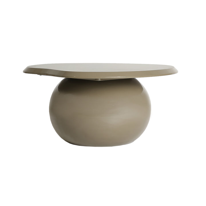 Mesa de centro de madera dm en color verde CHAILLAC
