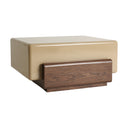 Mesa de centro de madera dm en color caqui PARNAC