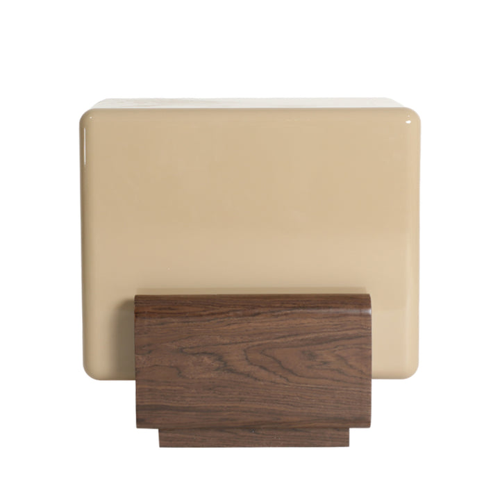 Mesa auxiliar de madera dm en color caqui PARNAC
