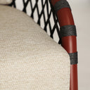 Sofá de poliéster en color beige MOSNAY