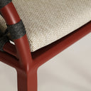 Silla de poliéster en color beige MOSNAY 60x64 cm