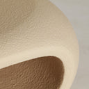Mesa de centro de fibra de vidrio en color beige LATKY 108x60 cm