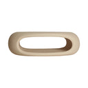 Mesa de centro de fibra de vidrio en color beige LATKY 108x60 cm