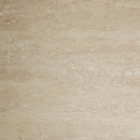 Mesa de comedor de piedra sinterizada en color blanco roto LATKY 120x120 cm