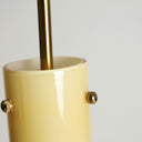 Lámpara de techo de vidrio en color amarillo SID
