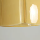 Lámpara de techo de vidrio en color amarillo SID