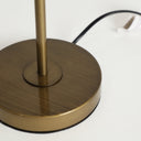 Lámpara de mesa de acero en color bronce HEJCE