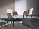 Silla tela gris