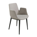 Silla tela gris