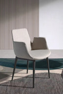 Silla tela gris