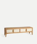 Mueble Tv Lattes de estilo nórdico - Mueble para TV - El Workshop-Madera de Mango