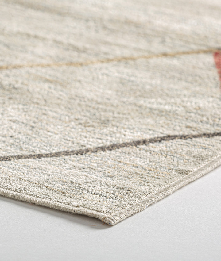 Alfombra Kadra de estilo contemporáneo en ambiente decorado