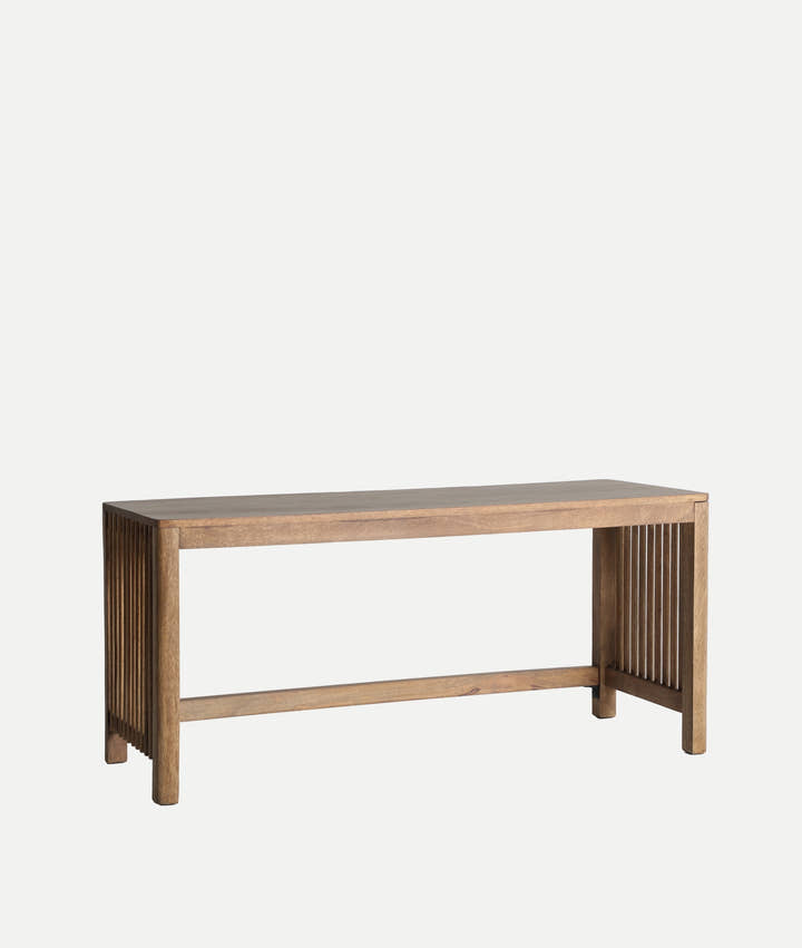 Mesa de Centro Trevoux de estilo nórdico - Mesas de centro - El Workshop-Madera de Mango