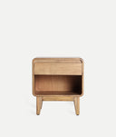 Mesita de Noche Finhan de estilo nórdico - Mesitas de noche - El Workshop-Madera de Mango