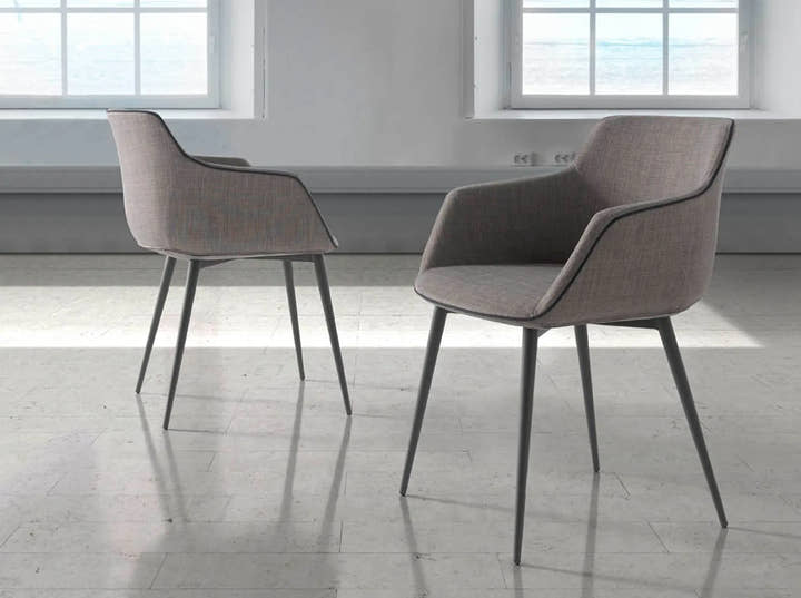 Silla tela gris oscuro - Silla - El Workshop - Gris oscuro