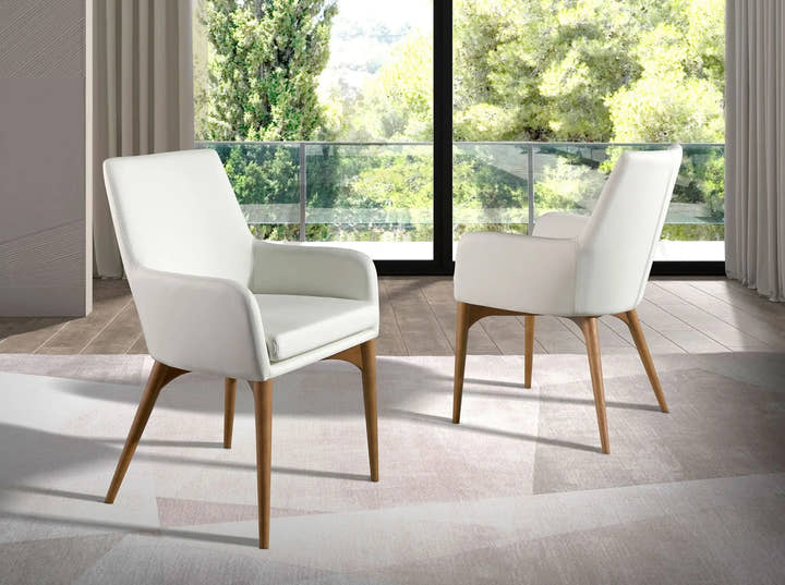 Silla polipiel blanco - Silla - El Workshop - blanco