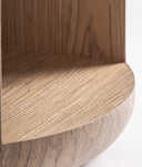 Mesa Auxiliar Lira de estilo contemporáneo - Mesa auxiliar - El Workshop-Madera Dm