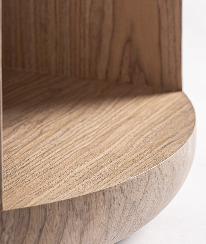 Mesa Auxiliar Lira de estilo contemporáneo - Mesa auxiliar - El Workshop-Madera Dm