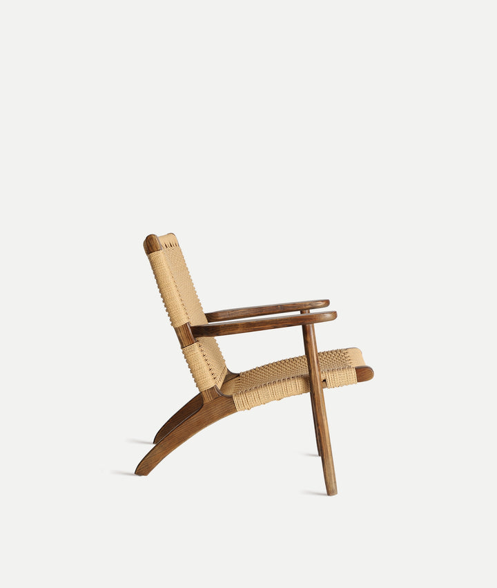 Sillón Jeshare de estilo boho - Sillón - El Workshop-Madera de Olmo