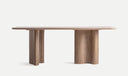 Mesa Comedor Naiana de estilo contemporáneo - Mesa de comedor - El Workshop-Madera Dm