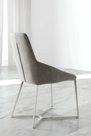 Gray fabric chair